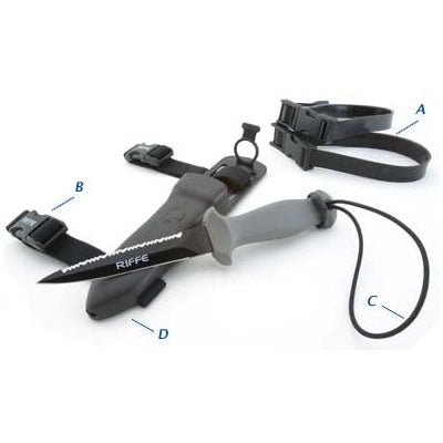 Riffe Spearfishers Knife (Deluxe)