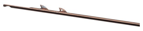 Riffe Threaded Euroshaft 7.1 mm, 17-4 Stainless Steel Speargun Shaft with 6 mm Thread and Shark Fin Tabs