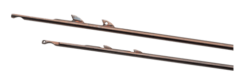 Riffe Threaded Euroshaft 7.1 mm, 17-4 Stainless Steel Speargun Shaft with 6 mm Thread and Shark Fin Tabs