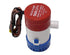 RIVA 500 GPH 12V Bilge Pump for Stand-Up Jet Skis and Runabouts, Fully Submersible Compact Electric Bilge Pump