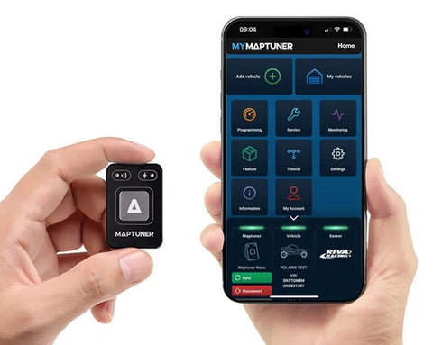 RIVA Maptuner Nano HDMI ECU Flash Tuner for Yamaha, Sea-Doo and Kawasaki PWC, Bluetooth App Tuning and Data Logging