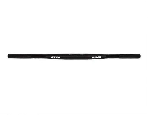 RIVA PRO-BAR 0-Degree Aluminium Fat Bar in Black for Stand-Up Jet Skis, 28.6mm Centre, 690mm Wide Handlebar