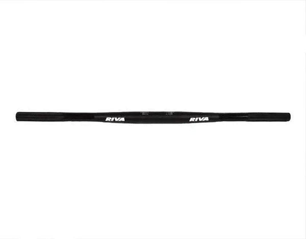 RIVA PRO-BAR 0-Degree Aluminium Fat Bar in Black for Stand-Up Jet Skis, 28.6mm Centre, 690mm Wide Handlebar