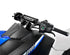 RIVA PRO-BAR Runabout Handlebars in Black, 7/8 Inch T6 Aluminium Jet Ski Handlebar with Crossbar and Pad