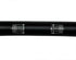 RIVA PRO-BAR Runabout Handlebars in Black, 7/8 Inch T6 Aluminium Jet Ski Handlebar with Crossbar and Pad