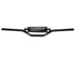 RIVA PRO-BAR Runabout Handlebars in Black, 7/8 Inch T6 Aluminium Jet Ski Handlebar with Crossbar and Pad