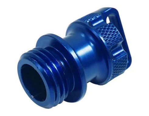 RIVA Yamaha 1.8L Billet Engine Oil Filler Cap in Blue, Anodised Aluminium Cap for HO, SHO and SVHO Engines