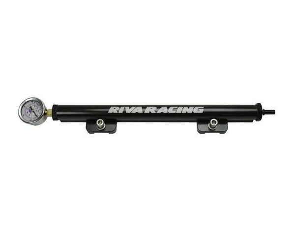 RIVA Yamaha 1.8L High Flow Billet Fuel Rail in Black, Supports 500+ HP on Supercharged and Turbo SVHO, SHO, HO