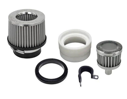 RIVA Yamaha HO Power Filter Kit for GP, FX, VX, VXR and VXS 1.8L and 1.9L HO, Stainless Filter with Engine Breather