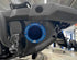RIVA Yamaha Rear Exhaust Kit for GP1800, VX HO and VXR VXS, Blue Anodised Billet Through-Hull Outlet