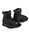 Ronix Anthem Strap Wakeboard Boots Black, Open Toe Boot with SuperStraps and Mainframe Chassis, Flex 5/10