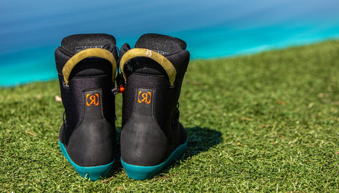 Ronix Atmos EXP Intuition 2024 Wakeboard Boots Desert Moss Ocean, Kevlar EXP Liner and SuperStrap