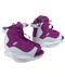 Ronix August Stage 1 Kids Wakeboard Boots Purple White, Girls Boot with AutoLock Lacing and MainFrame