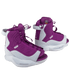 Ronix August Stage 1 Kids Wakeboard Boots Purple White, Girls Boot with AutoLock Lacing and MainFrame