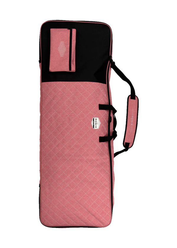 Ronix Women's Padded Dawn Wakeboard Bag in Dusty Rose color, offering protective storage for a wakeboard.
