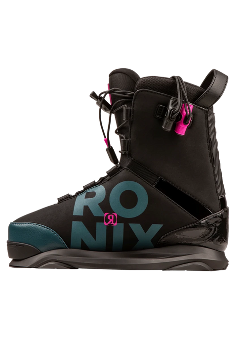RONIX BOOTS 2025 - Rise - Intuition - Black / Teal / Pink
