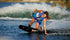 Ronix Coral Women's CE Approved Impact Vest White Blue Fade, Lightweight Flex Foam Wake Vest for Mobility