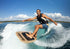 Ronix Element Core Blunt Nose Skimmer Wakesurf Board Paulownia Sunset 4'6, Fin-S Floating Fin Wakesurfer