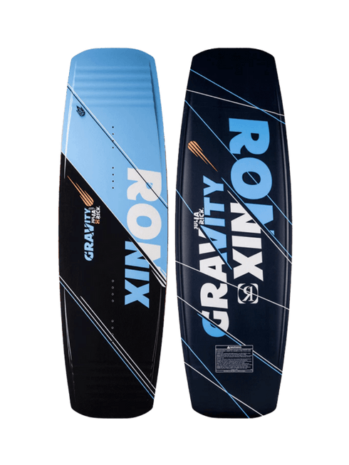 Ronix Gravity Flexbox 2 Air Core 3 Women's Cable Wakeboard Sky Blue 138, Soft Tip and Tail Park Board