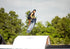 Ronix Gravity Flexbox 2 Air Core 3 Women's Cable Wakeboard Sky Blue 138, Soft Tip and Tail Park Board