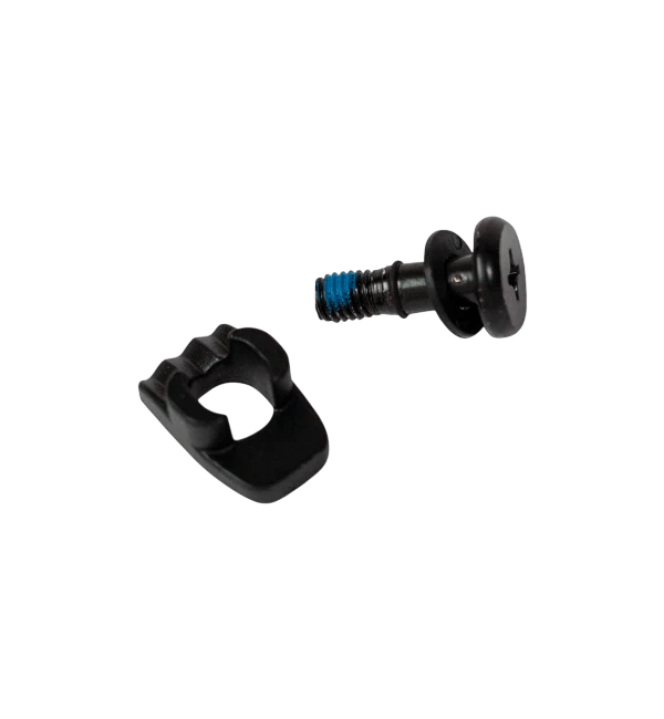 Ronix M6 Shark Tooth Boot Hardware Set of 4 Black, Wakeboard Binding Mounting Bolts for Ronix Boots