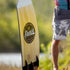 Ronix Rove Karver Wakeskate Maple White Black 44 Inch, Tri Fin Soul Turn Skate with 1.7 Inch Hook Fins