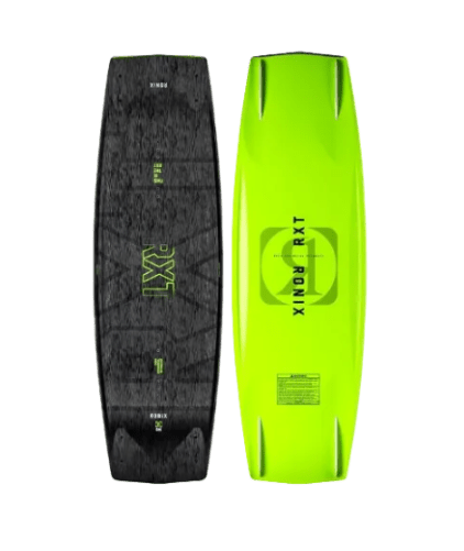 Ronix RXT Blackout Technology 2024 Wakeboard Black and GP Yellow, Lightweight Boat Board with Fast Rocker