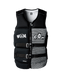 Ronix Volcom Capella 3.0 CGA Life Vest Black White Clippings, Coast Guard Approved Wake Vest with Tapered Fit