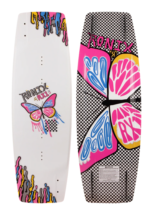 RONIX WAKEBOARDS 2025 - Girl's RX1 - Air Core 3 - Checkered Butterfly