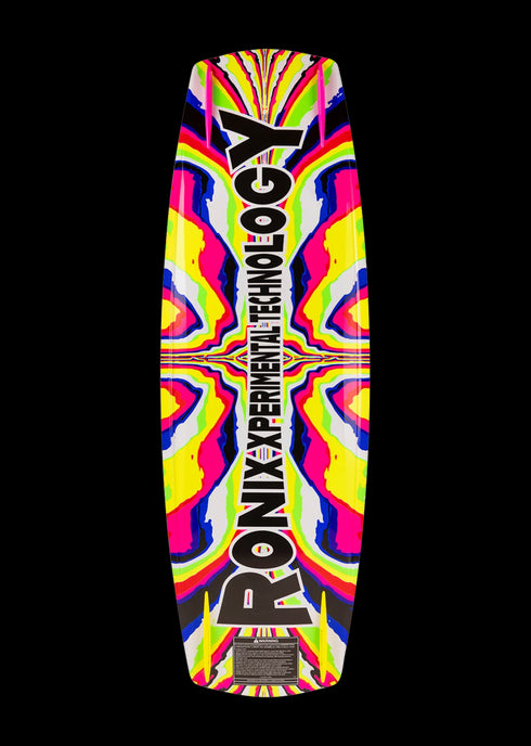 Ronix Wakeboards 2025 RXT Blackout Technology Charcoal / Kaleidoscope