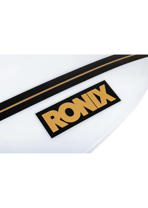 RONIX WAKESURF 2025 - Flyweight - Wave King Surfer - White / Black / Gold