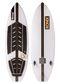 RONIX WAKESURF 2025 - Flyweight - Wave King Surfer - White / Black / Gold
