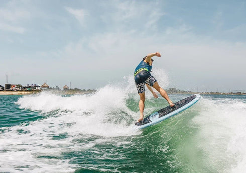 RONIX WAKESURF 2026 - Aloha Longboard - Marsh 'Mellow' - Mist / Bamboo
