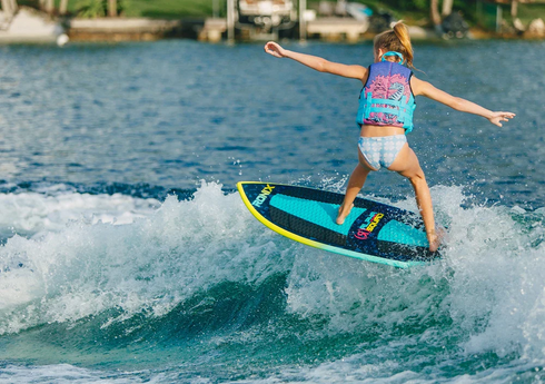 RONIX WAKESURF 2026 - Alpha Squad Sea Captain - Standard Core - Blue / Yellow