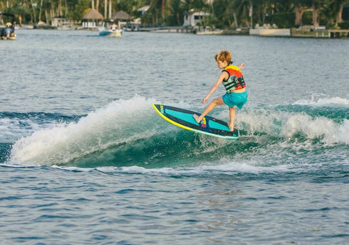 RONIX WAKESURF 2026 - Alpha Squad Sea Captain - Standard Core - Blue / Yellow