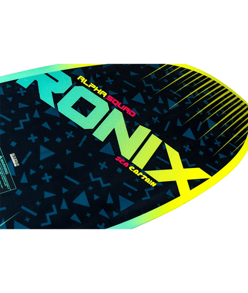 RONIX WAKESURF 2026 - Alpha Squad Sea Captain - Standard Core - Blue / Yellow