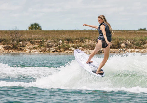 RONIX WAKESURF 2026 - Aura Skimmer - Women's Flyweight - Lavender Carbon