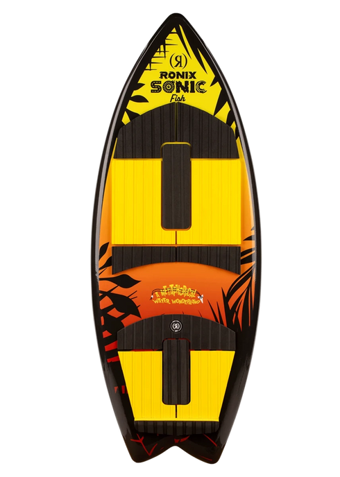 RONIX WAKESURF 2026 - Boy's Sonic - Fish - Sunset Splash