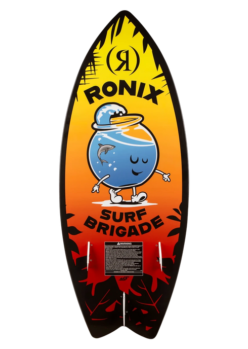 RONIX WAKESURF 2026 - Boy's Sonic - Fish - Sunset Splash