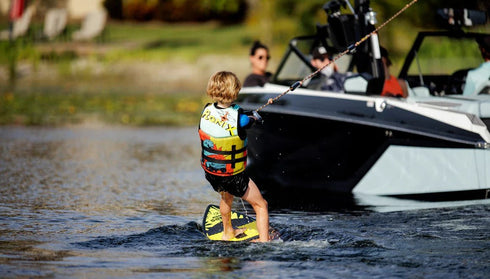 RONIX WAKESURF 2026 - Boy's Sonic - Fish - Sunset Splash