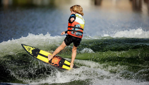 RONIX WAKESURF 2026 - Boy's Sonic - Fish - Sunset Splash