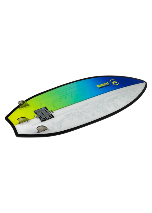RONIX WAKESURF 2026 - Brightside w/ Straps - Standard Core - Aquarium Purple / Blue