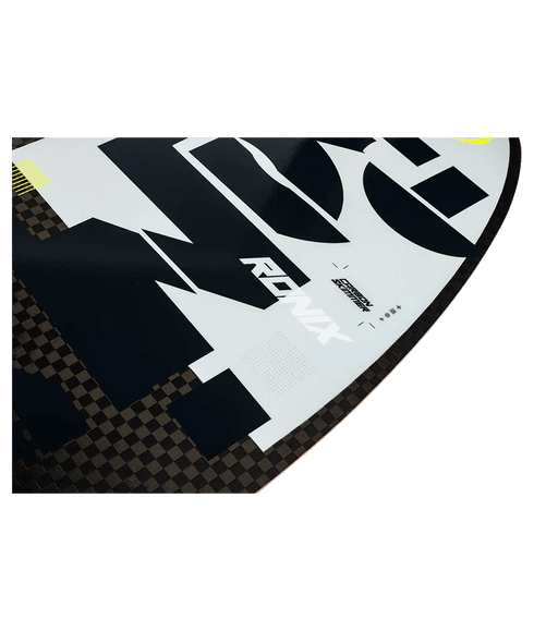 RONIX WAKESURF 2026 - Carbon Air Core 4 Skimmer - Black / White / GP Yellow