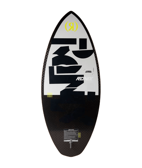 RONIX WAKESURF 2026 - Carbon Air Core 4 Skimmer - Black / White / GP Yellow