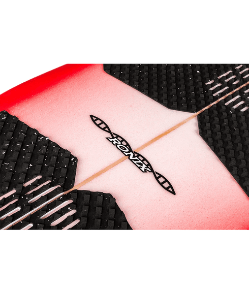 RONIX WAKESURF 2026 - DNA - Flyweight Pro - Arctic / Racing Red / Carbon