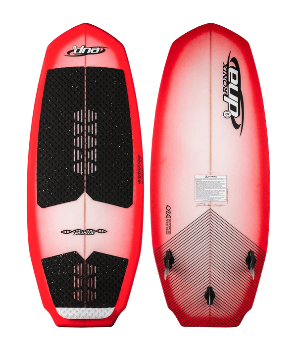 RONIX WAKESURF 2026 - DNA - Flyweight Pro - Arctic / Racing Red / Carbon