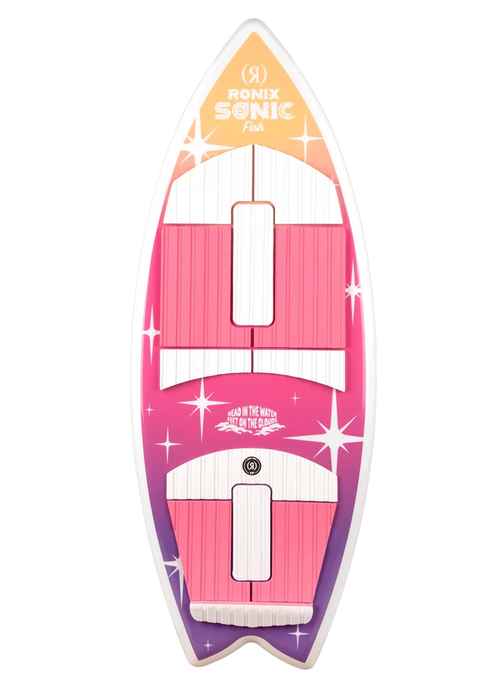 RONIX WAKESURF 2026 - Girl's Sonic - Fish - Pink Splash