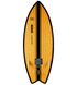 RONIX WAKESURF 2026 - Koal Classic - Fish - Glossy Black / Bamboo