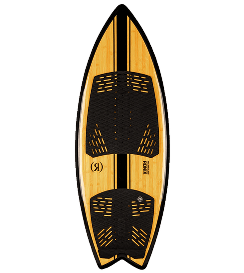 RONIX WAKESURF 2026 - Koal Classic - Fish - Glossy Black / Bamboo