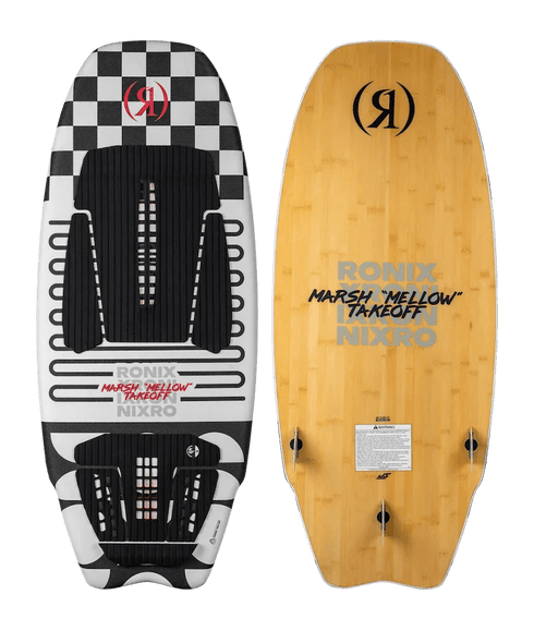 RONIX WAKESURF 2026 - Takeoff - Marsh 'Mellow' - Checkered / Bamboo